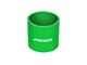 Mishimoto Silicone Straight Coupler; 3-Inch; Green (Universal; Some Adaptation May Be Required)
