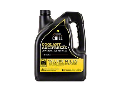 Mishimoto Liquid Chill OE Coolant; Yellow; One Gallon