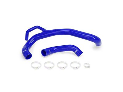 Mishimoto Silicone Radiator Hose Kit; Blue (11-23 6.4L HEMI Challenger)