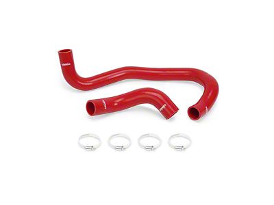 Mishimoto Silicone Radiator Hose Kit; Red (08-10 6.1L HEMI Challenger)