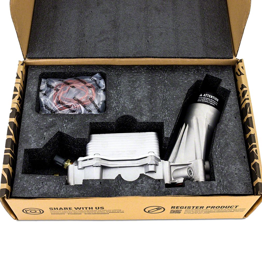 Engine Oil Cooler & Filter Housing Adapter Kit For Jeep Cherokee 3.2L V6 (2011-2016) | CarBole | Aluminum