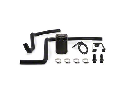 Mishimoto Direct-Fit Oil Catch Can Kit; Black (12-14 6.4L HEMI Charger)