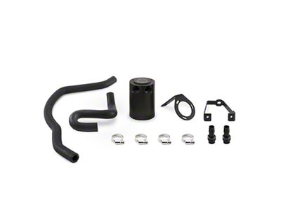 Mishimoto Direct-Fit Oil Catch Can Kit; Black (15-23 6.4L HEMI Charger)