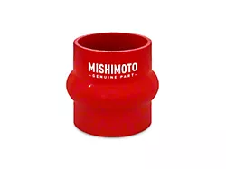 Mishimoto Silicone Hump Hose Coupler; 2.50-Inch; Red (Universal; Some Adaptation May Be Required)