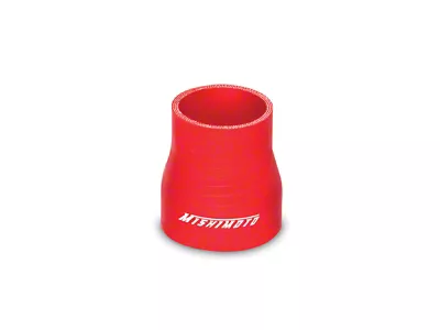 Mishimoto Silicone Transition Coupler; 2-Inch to 2.50-Inch; Red (Universal; Some Adaptation May Be Required)