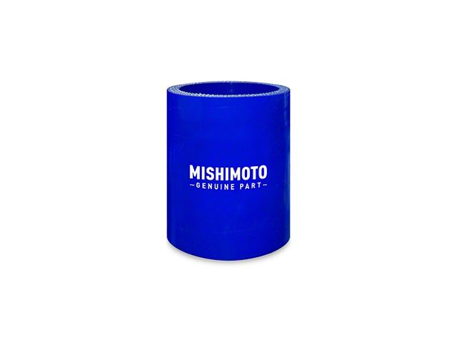 Mishimoto Silicone Straight Coupler; 2.50-Inch x 1.25-Inch; Blue (Universal; Some Adaptation May Be Required)