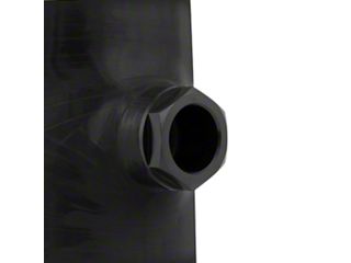Mishimoto Silicone Coupler – 2.5" ID With 1/8" NPT Bung – Black (MMCP-25NPTBK)