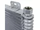 Mishimoto Universal 13-Row Stacked Plate Transmission Cooler; Silver (Universal; Some Adaptation May Be Required)