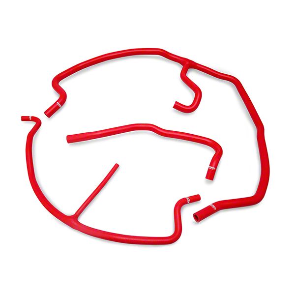 Mishimoto Chevrolet C6 Corvette/Z06 Silicone Ancillary Hose Kit Red 2009–2014 main image 1