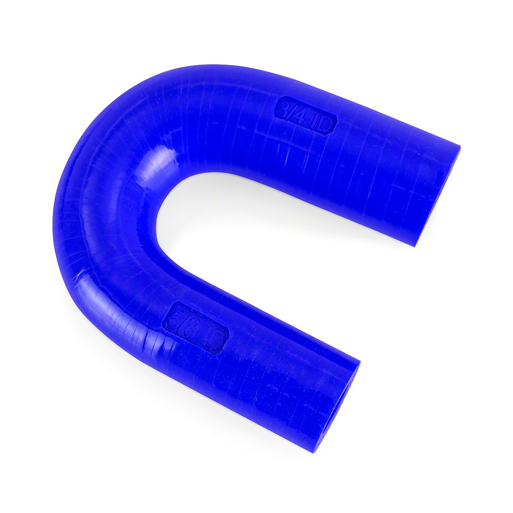 Mishimoto Corvette Silicone Heater Core Bypass Hose; Blue