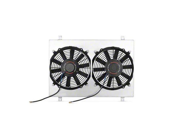 Mishimoto Dual High Flow 12-Inch Fans with Aluminum Shroud (79-93 5.0L Mustang)