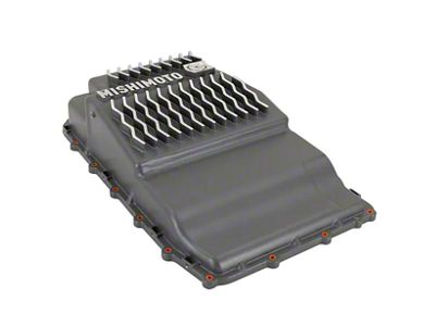 Mishimoto Aluminum Transmission Pan; 10R80 (18-25 Mustang GT, EcoBoost, Dark Horse)