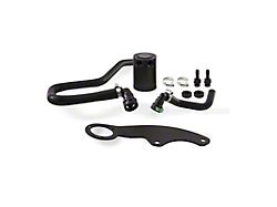 Mishimoto Baffled Oil Catch Can; Black (11-14 Mustang GT)