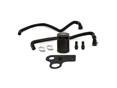 Mishimoto Baffled Oil Catch Can; Passenger Side (18-23 Mustang GT)