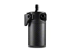 Mishimoto Baffled Oil Catch Can; Carbon Fiber (Universal; Some Adaptation May Be Required)