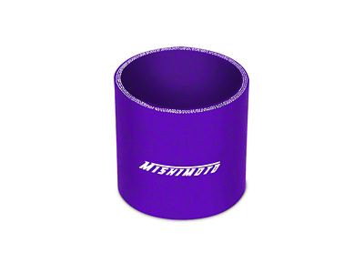 Mishimoto Silicone Straight Coupler; 2.50-Inch; Purple (Universal; Some Adaptation May Be Required)
