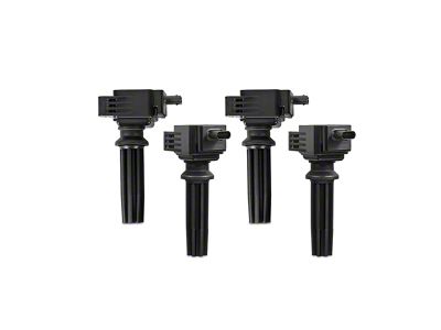 Mishimoto Ignition Coil; Set of Four (15-24 Mustang EcoBoost)