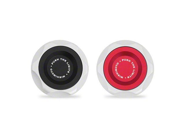 Mishimoto Oil Filler Cap; Black (87-93 5.0L Mustang; 94-01 Mustang GT)