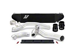 Mishimoto Performance Intercooler Kit with Polished Piping; Black (24-26 Mustang EcoBoost)