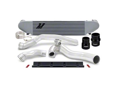 Mishimoto Performance Intercooler Kit with Polished Piping; Silver (24-26 Mustang EcoBoost)