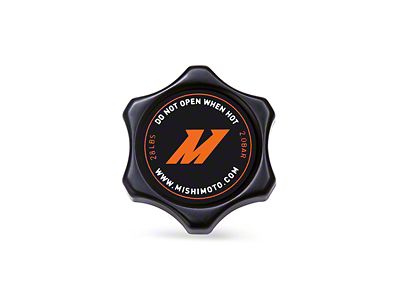Mishimoto High-Pressure 2.0 Bar Radiator Cap; Small (Universal; Some Adaptation May Be Required)