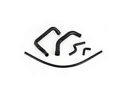 Mishimoto Silicone Coolant Hose Kit; Black (79-85 5.0L Mustang)