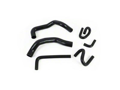 Mishimoto Silicone Coolant Hose Kit; Black (94-95 5.0L Mustang)