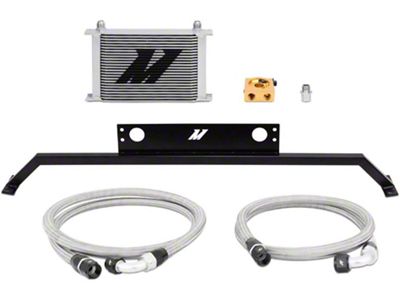 Mishimoto Direct Fit Oil Cooler; Silver (11-14 Mustang GT)