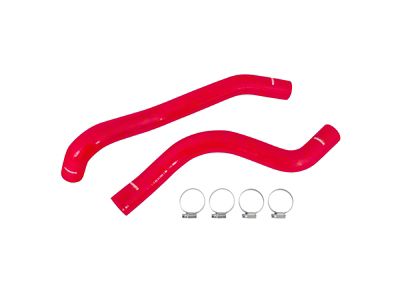 Mishimoto Silicone Radiator Hose Kit; Red (15-23 Mustang EcoBoost)