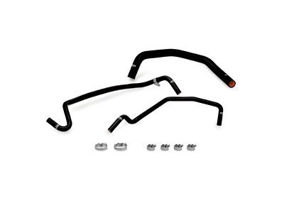 Mishimoto Silicone Ancillary Coolant Hose Kit; Black (15-23 Mustang GT)