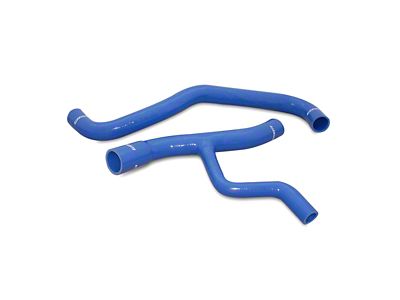 Mishimoto Silicone Radiator Hose Kit; Blue (01-04 Mustang GT)