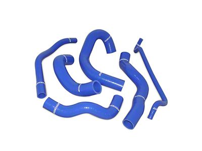 Mishimoto Silicone Radiator Hose Kit; Blue (05-06 Mustang GT)