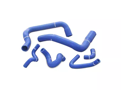 Mishimoto Silicone Radiator Hose Kit; Blue (86-93 Mustang GT, Cobra)