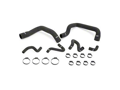 Mishimoto Silicone Radiator Hose Kit; Matte Black (86-93 Mustang GT, Cobra)