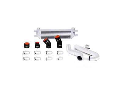 Mishimoto Performance Intercooler Kit with Polished Piping; Silver (15-23 Mustang EcoBoost)