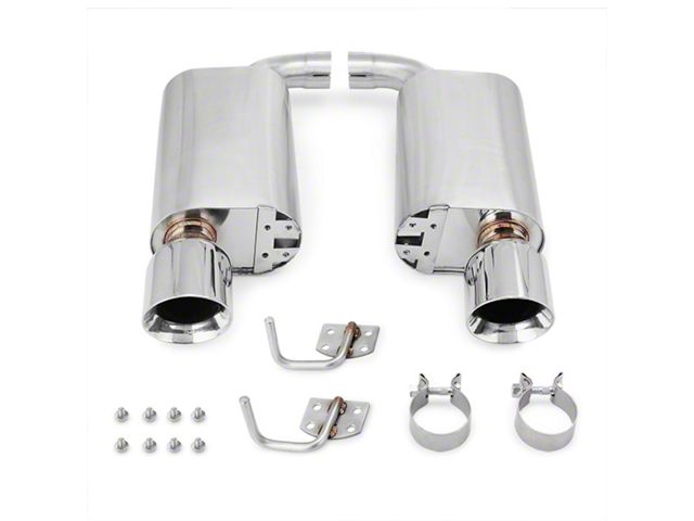 Mishimoto Street Axle-Back Exhaust with Polished Tips (15-17 Mustang GT)