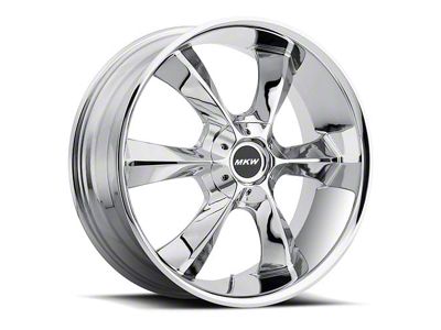 MKW Offroad M119 Chrome Wheel; 20x9 (06-10 RWD Charger)