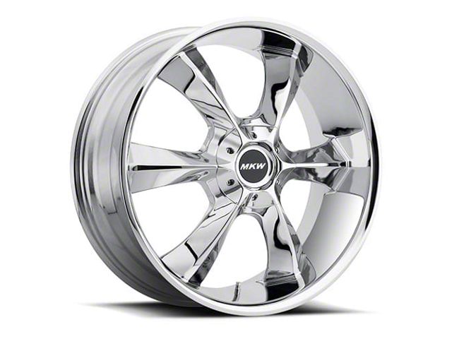 MKW Offroad M119 Chrome Wheel; 22x9; 18mm Offset (06-10 RWD Charger)