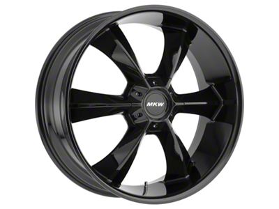 MKW Offroad M119 Gloss Black Wheel; 20x9 (06-10 RWD Charger)