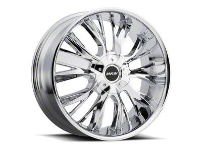 MKW Offroad M122 Chrome Wheel; 20x8.5 (06-10 RWD Charger)