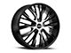 MKW Offroad M122 Gloss Black Wheel; 22x9; 18mm Offset (06-10 RWD Charger)