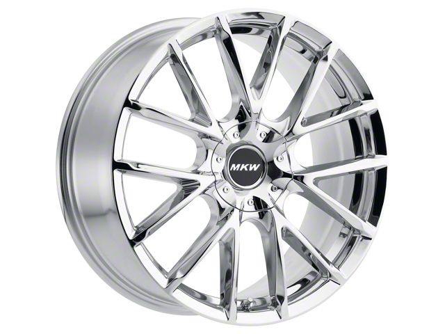 MKW Offroad M123 Chrome Wheel; 22x9; 18mm Offset (06-10 RWD Charger)