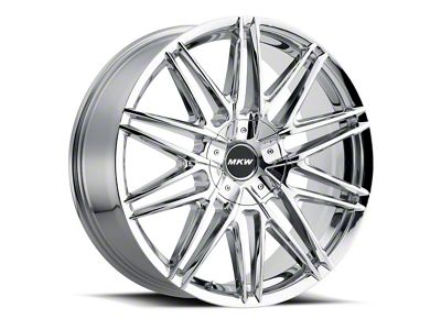 MKW M124 Chrome Wheel; 20x8.5; 40mm Offset (07-10 AWD Charger)