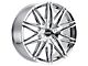 MKW Offroad M124 Chrome Wheel; 20x8.5 (06-10 RWD Charger)