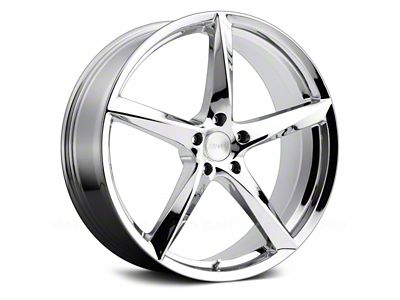 MKW M120 Chrome Wheel; 18x8; 40mm Offset (10-15 Camaro, Excluding Z/28 & ZL1)