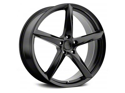 MKW M120 Satin Black Wheel; 18x8 (10-15 Camaro, Excluding Z/28 & ZL1)