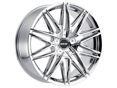 MKW Offroad M124 Chrome Wheel; 20x8.5 (11-23 RWD Charger)