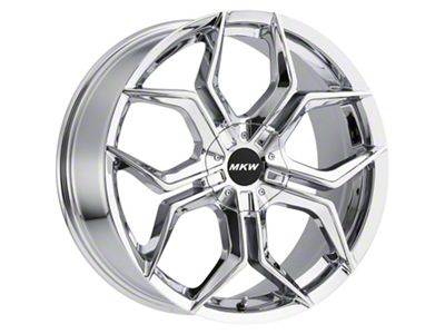 MKW Offroad M121 Chrome Wheel; 20x8.5; 35mm Offset (10-14 Mustang)