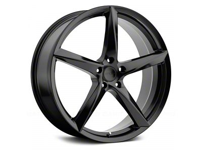 MKW M120 Satin Black Wheel; 18x8; 40mm Offset (16-24 Camaro, Excluding ZL1)