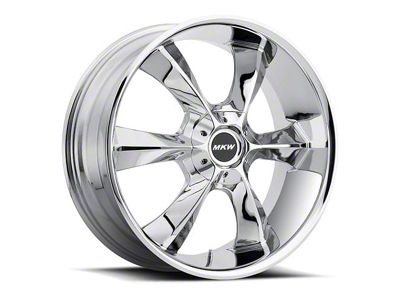 MKW Offroad M119 Chrome Wheel; 20x9 (08-23 RWD Challenger, Excluding SRT Demon)